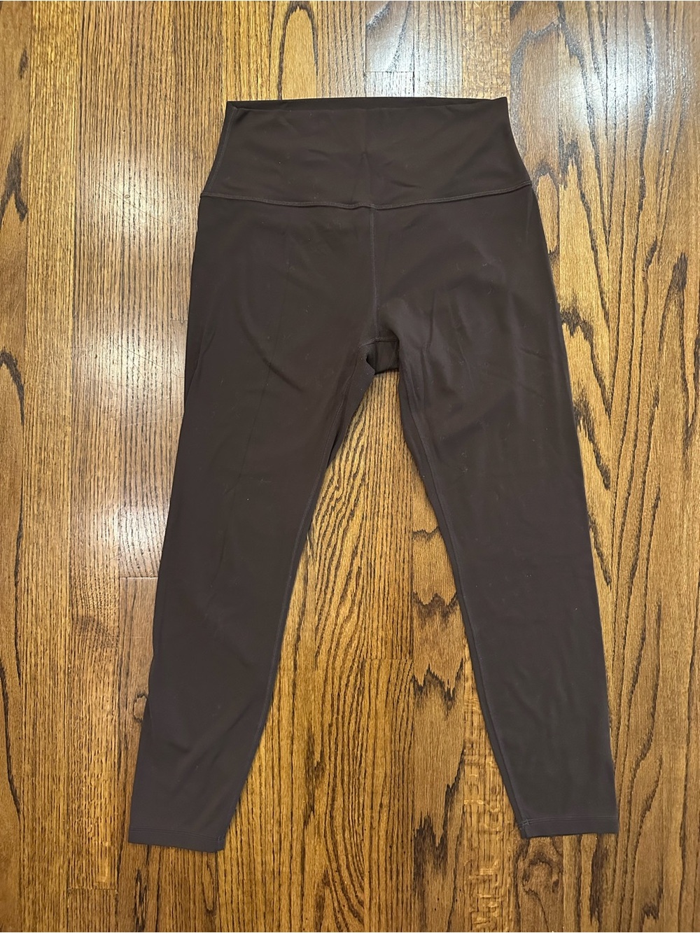 CRZ Yoga Women's Brown High Waisted Butterluxe Leggings 25" Inseam